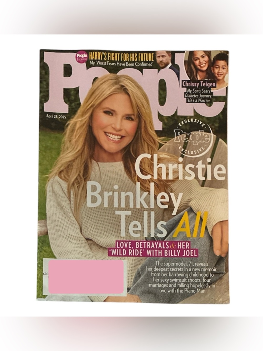 People Magazine April 28 2025 Issue Christie Brinkley Tells All Chrissy Teigen